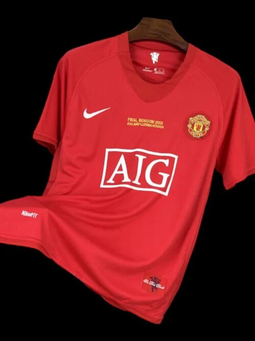 Manchester United UCL Retro Home Shirt 2007/08