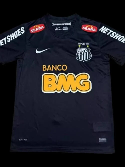Santos Maillot Rétro Noir 11/12